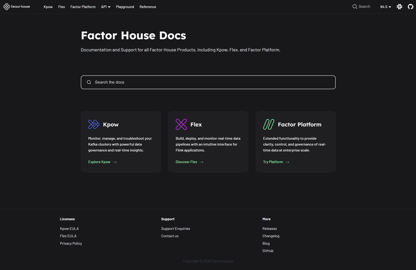 Factor House Docs