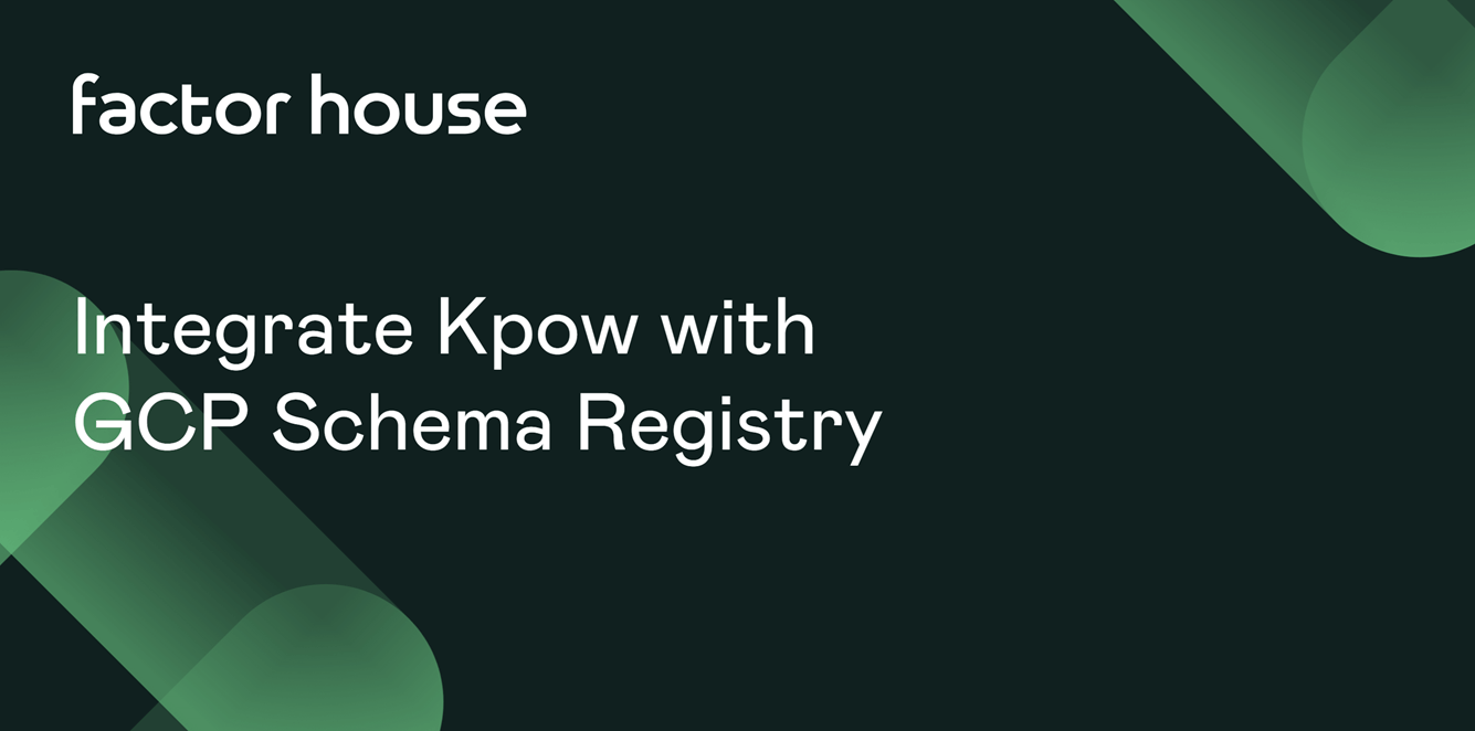 Integrate Kpow with Google Managed Schema Registry